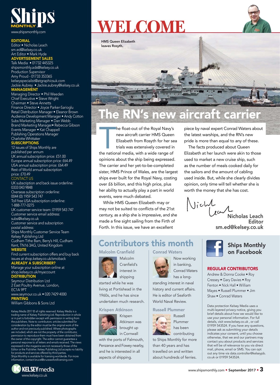 Ships Monthly Preview Pages