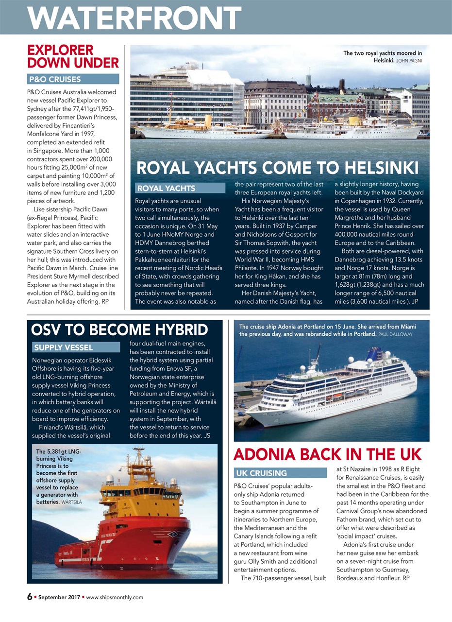 Ships Monthly Preview Pages