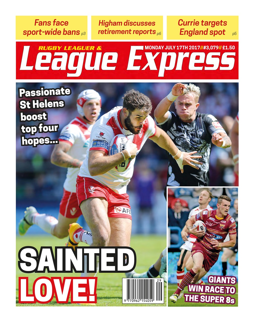 League Express Preview Pages