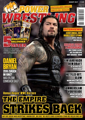 Power-Wrestling issue August 2017