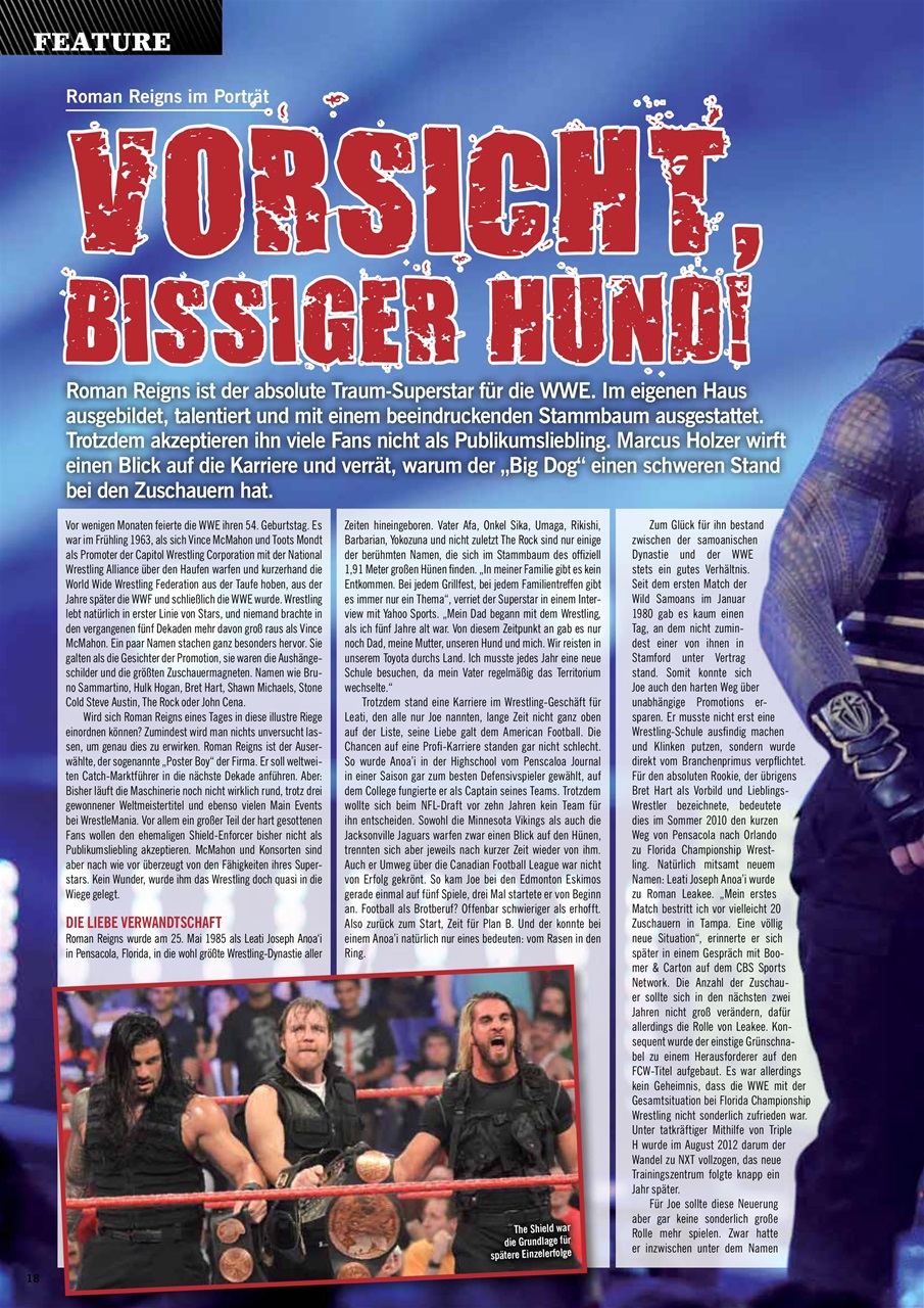 Power-Wrestling Preview Pages