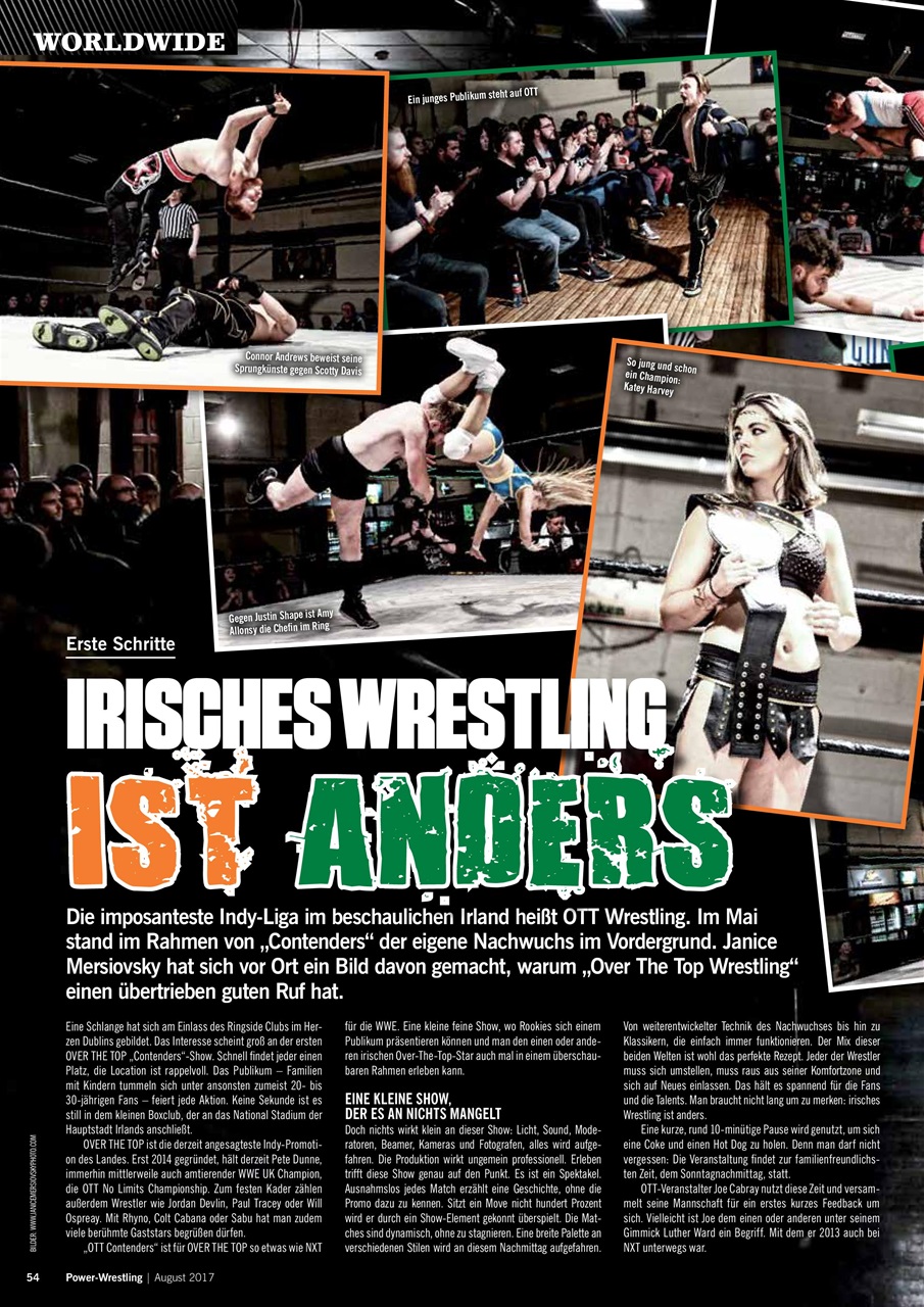 Power-Wrestling Preview Pages