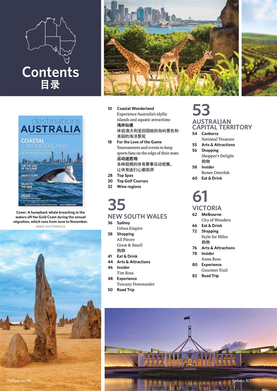 Destinations Series Preview Pages