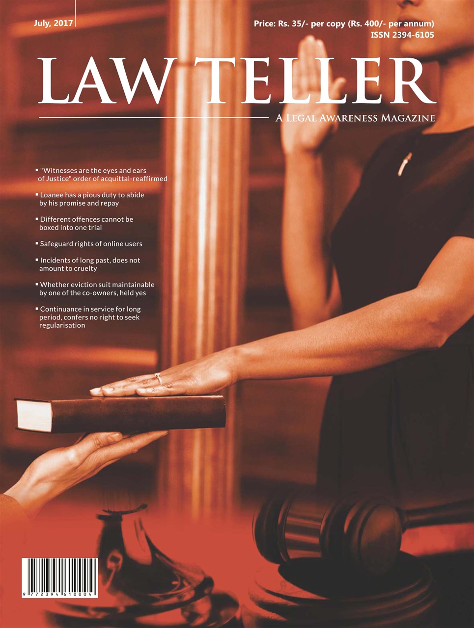 Lawteller – A Legal Awareness Magazine Preview Pages