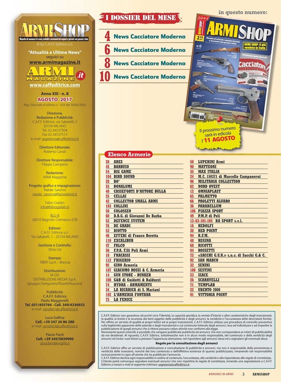 ARMI SHOP Preview Pages