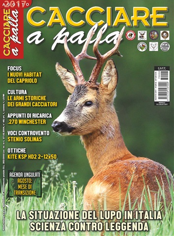 Caccia Magazine issue Agosto 2017
