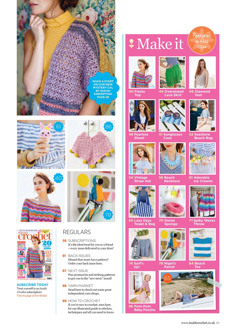 Inside Crochet Preview Pages