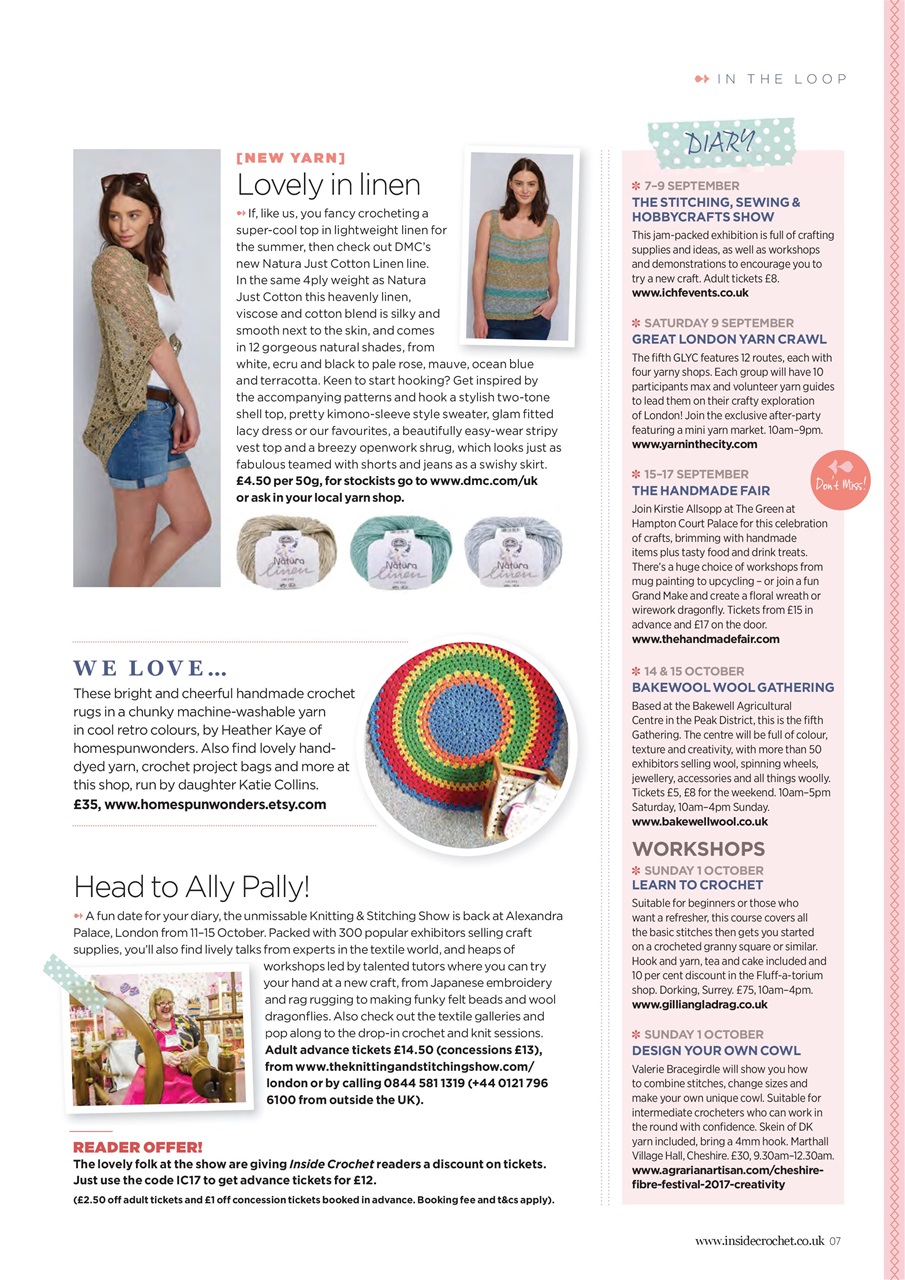 Inside Crochet Preview Pages