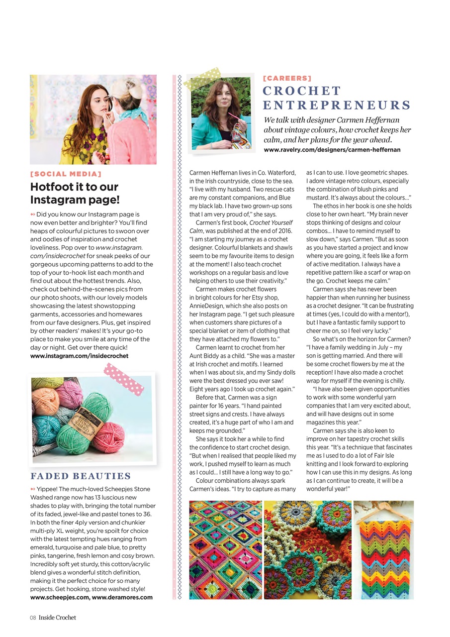 Inside Crochet Preview Pages