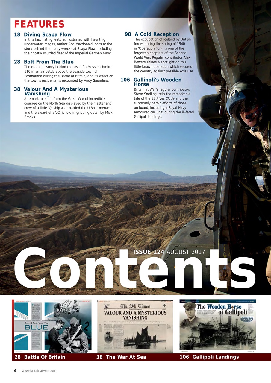 Britain at War Magazine Preview Pages