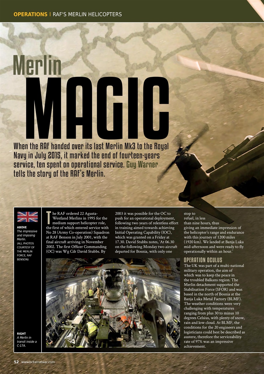Britain at War Magazine Preview Pages