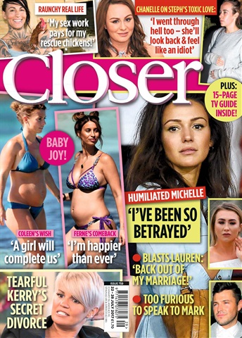 Closer issue 22nd July 2017