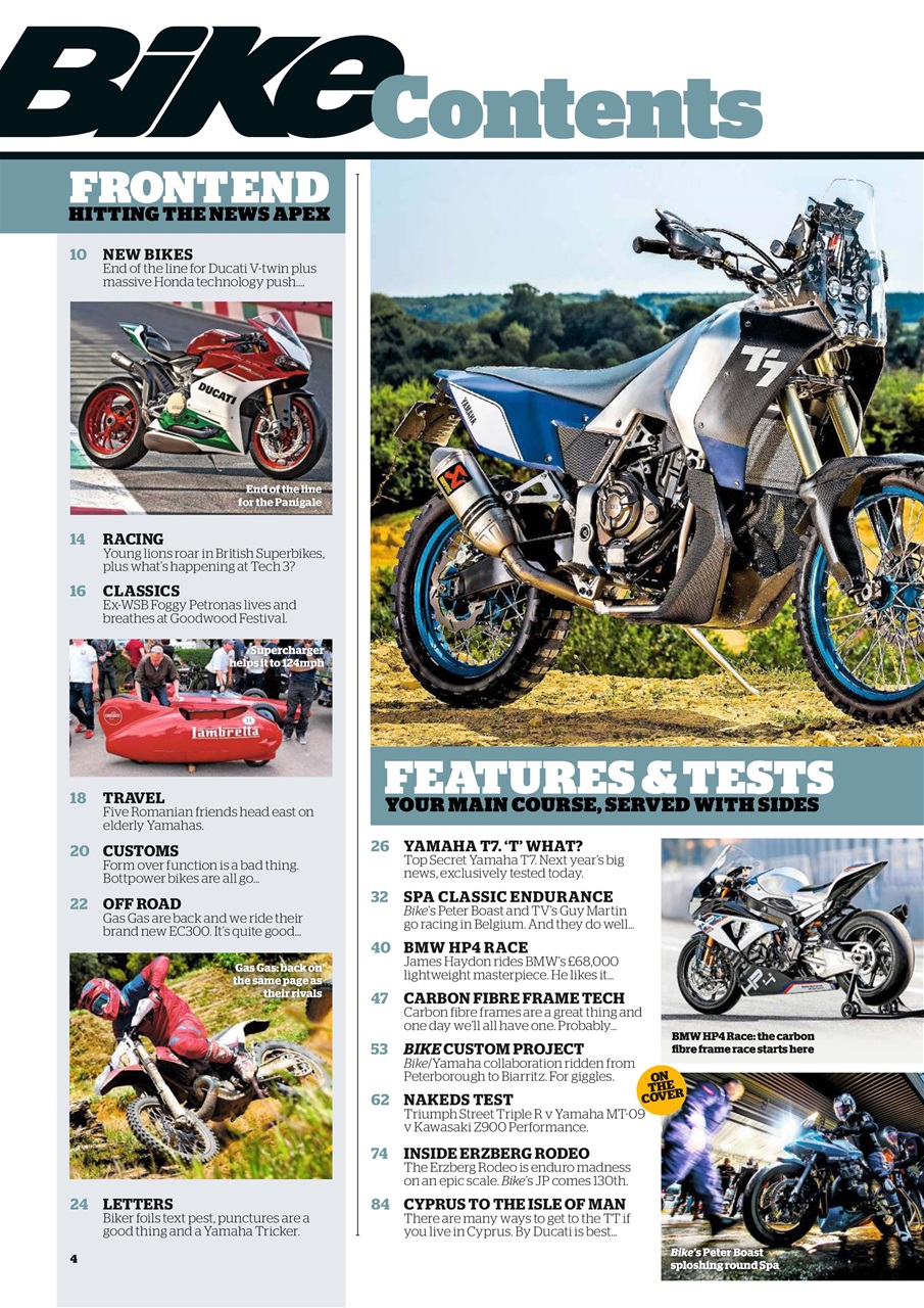 Bike Preview Pages