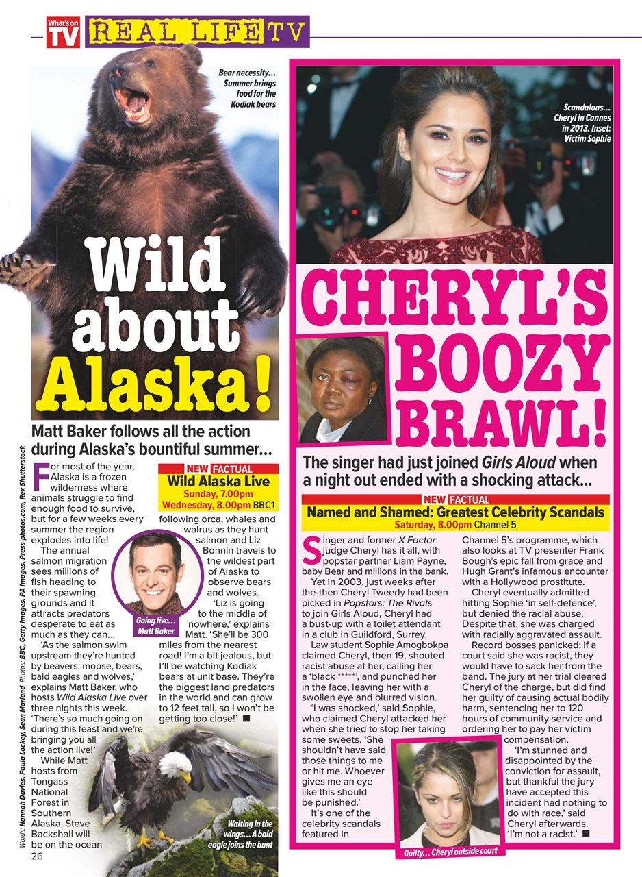 What's on TV Preview Pages