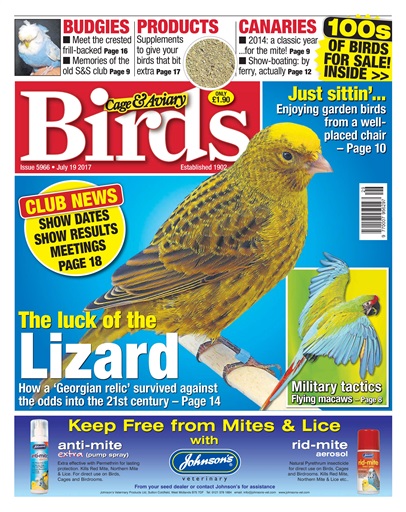 Cage & Aviary Birds issue 