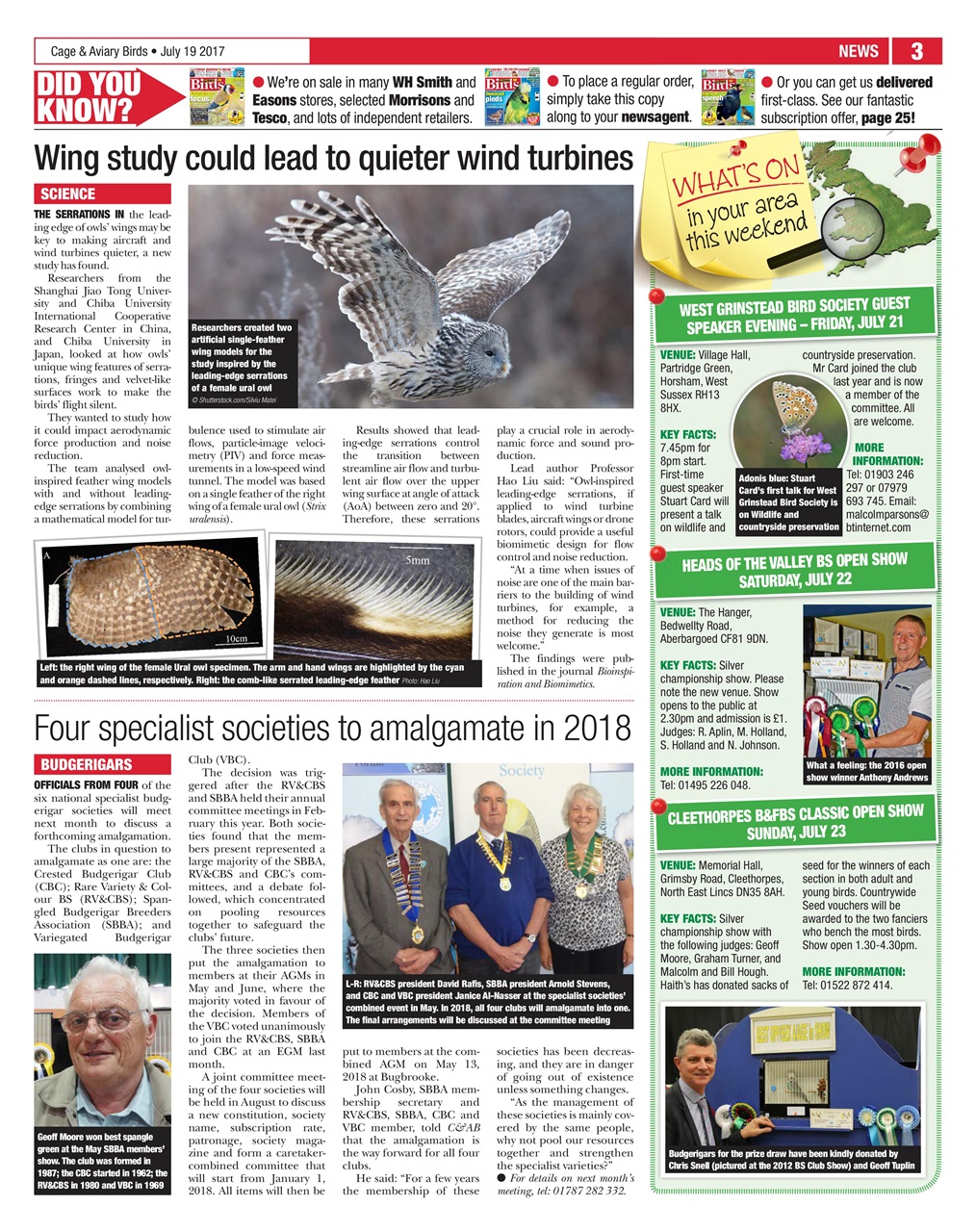 Cage & Aviary Birds Preview Pages