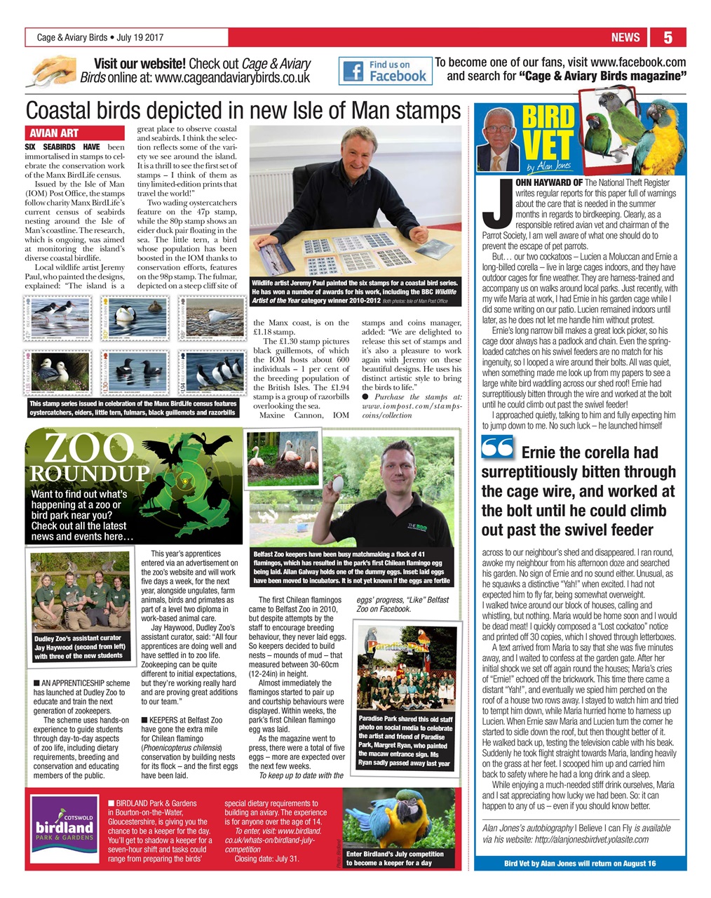 Cage & Aviary Birds Preview Pages