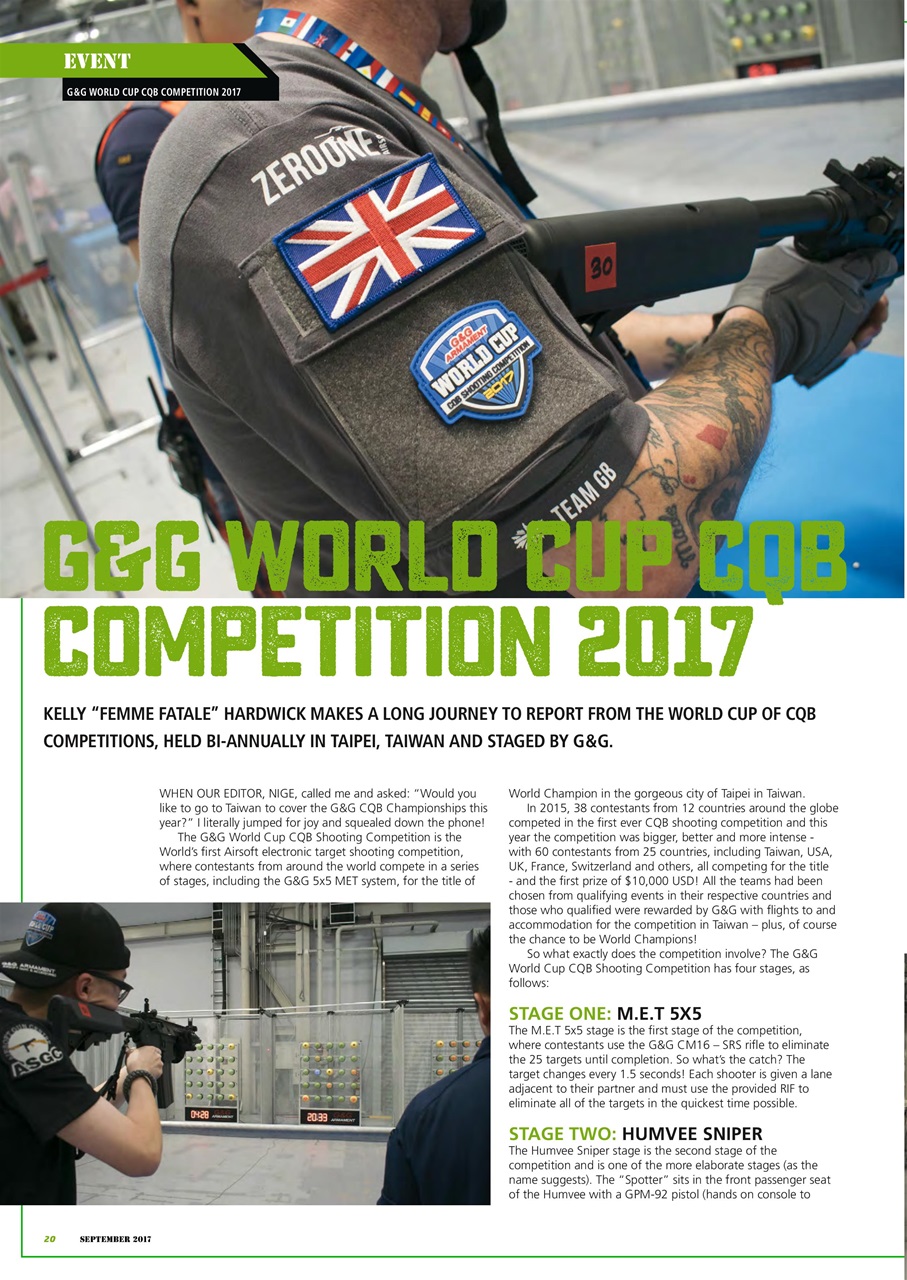 Airsoft Action Preview Pages