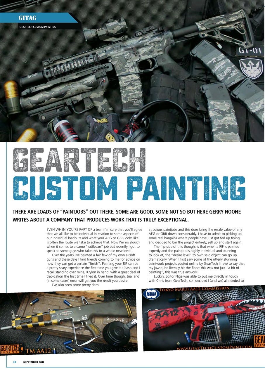 Airsoft Action Preview Pages