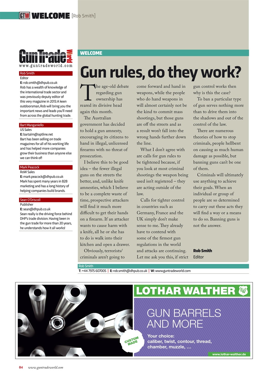 Gun Trade World Preview Pages