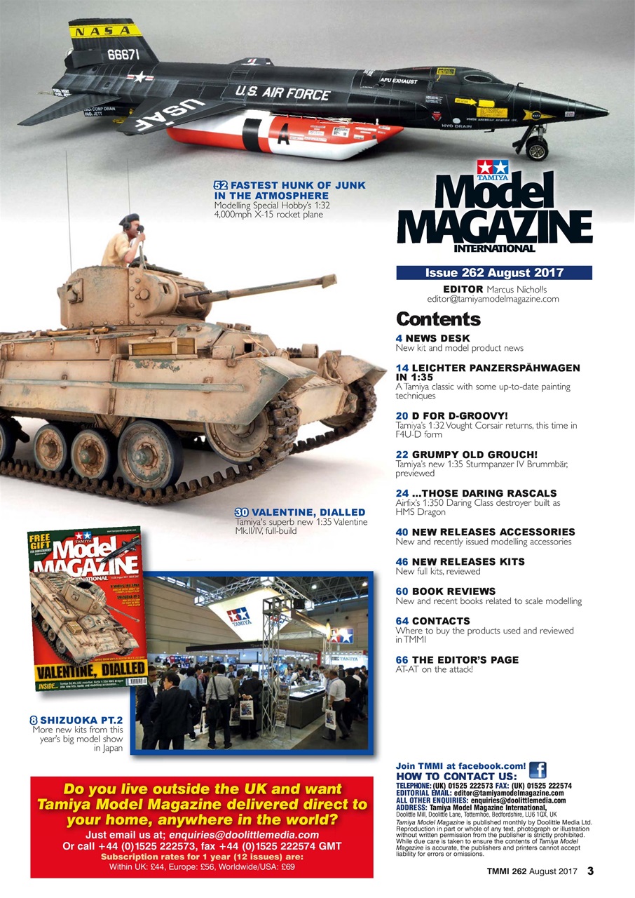 Tamiya Model Magazine Preview Pages