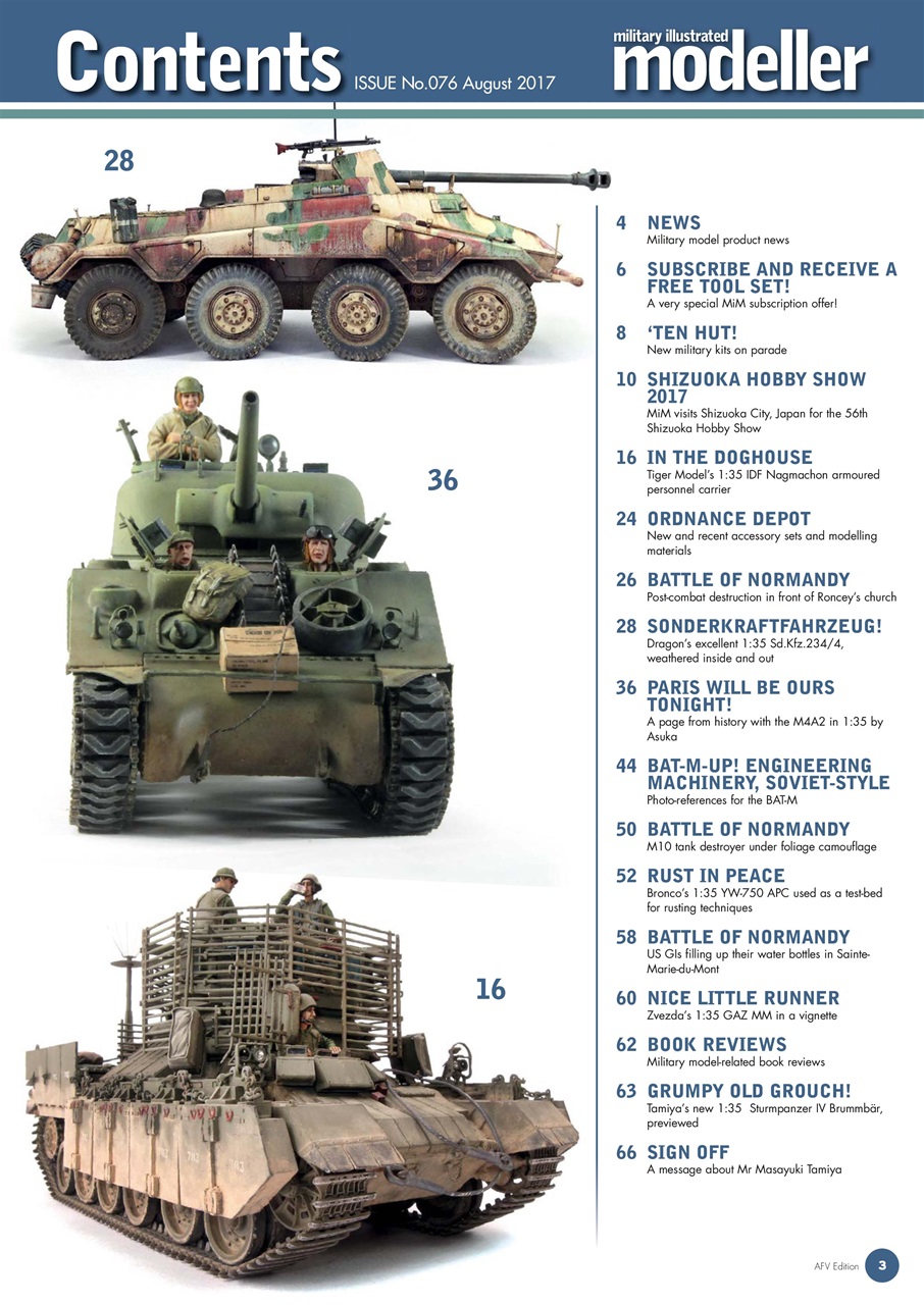 MIM: AFV Edition Preview Pages