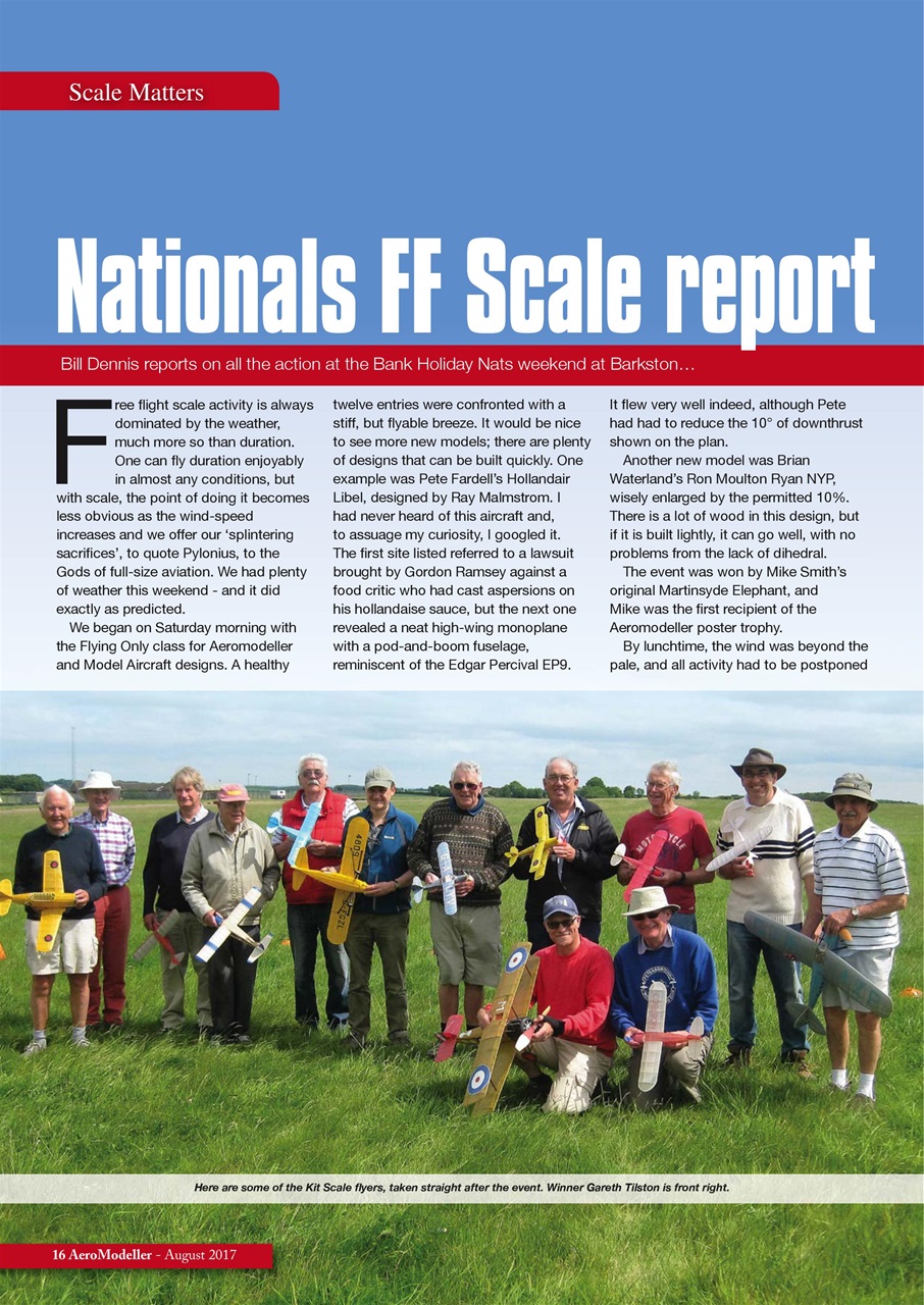 AeroModeller Preview Pages