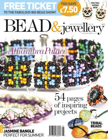 Bead & Jewellery Magazine issue Aug/Sept 2017