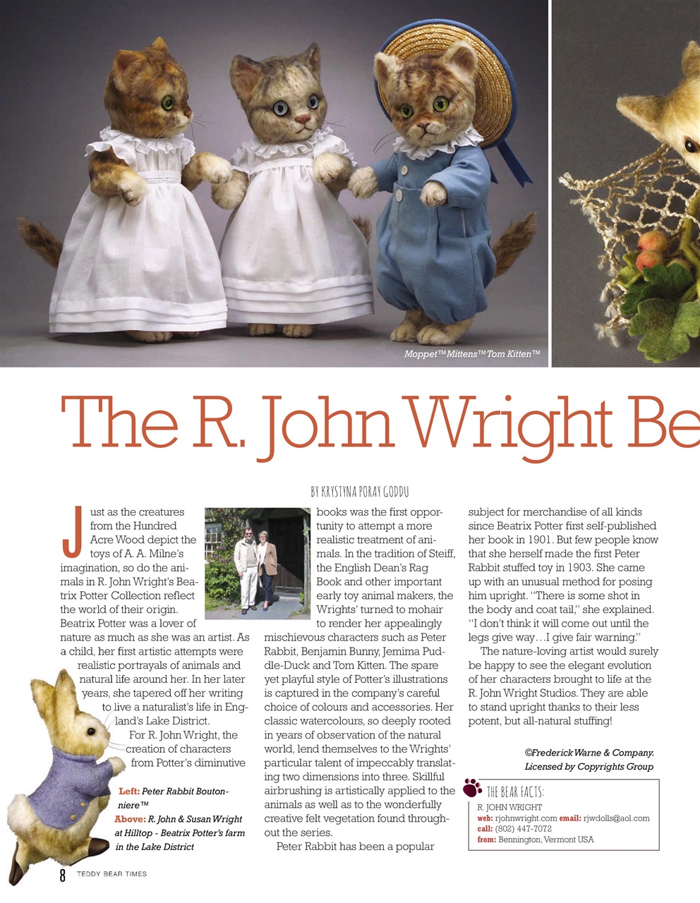 Teddy Bear Times Preview Pages