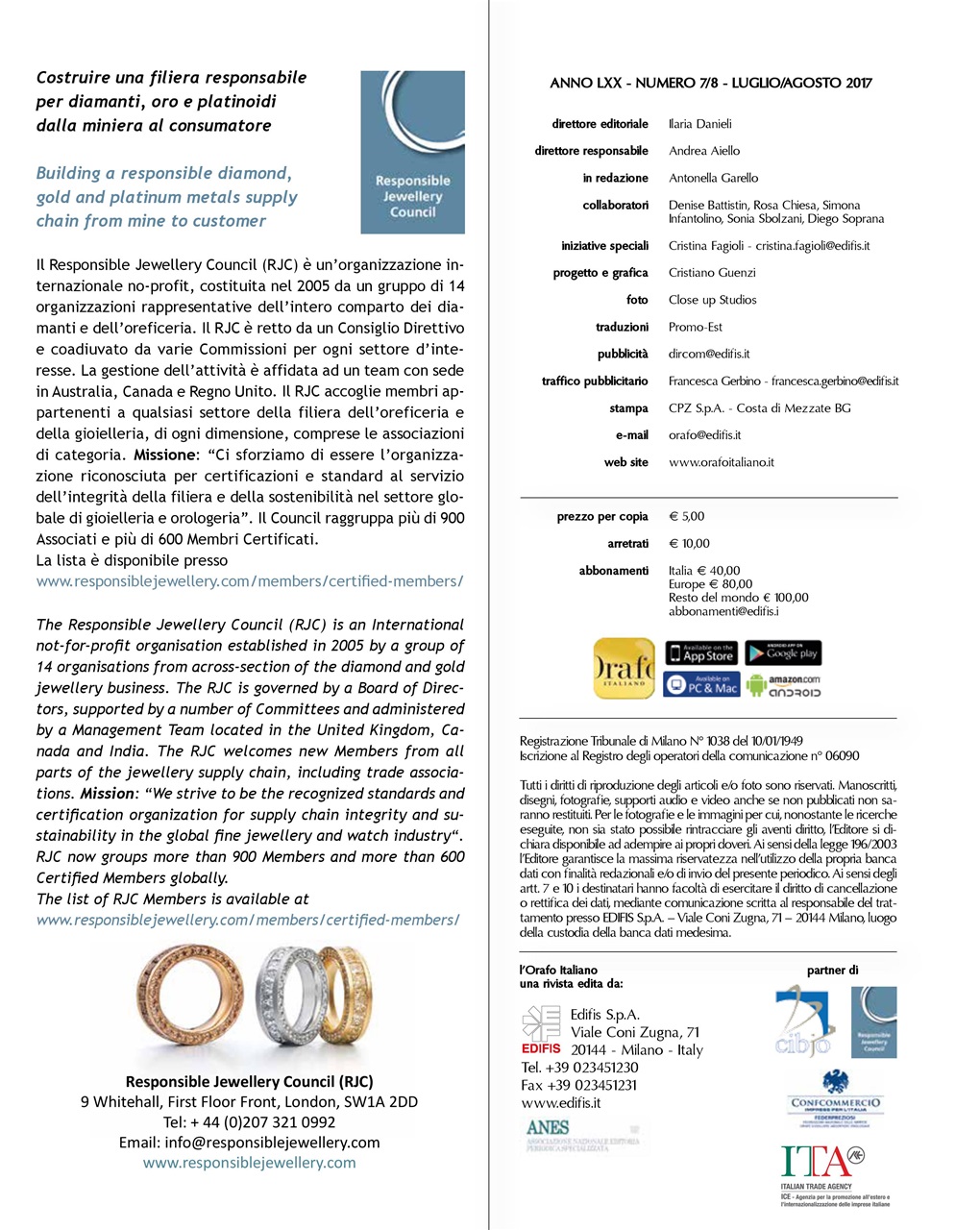 l'Orafo Italiano Preview Pages