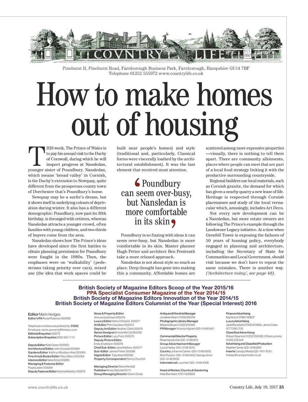 Country Life Preview Pages