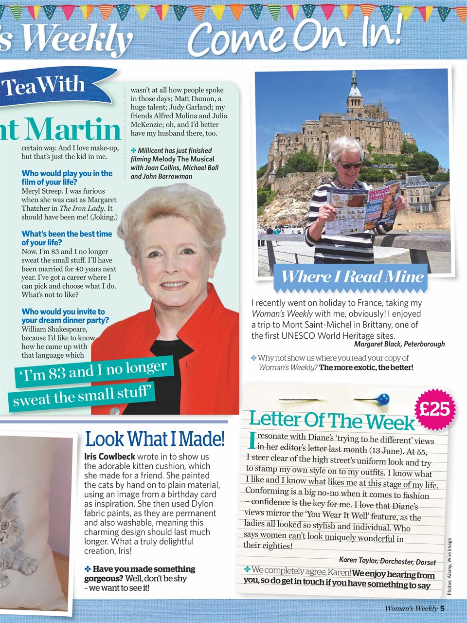 Woman's Weekly Preview Pages