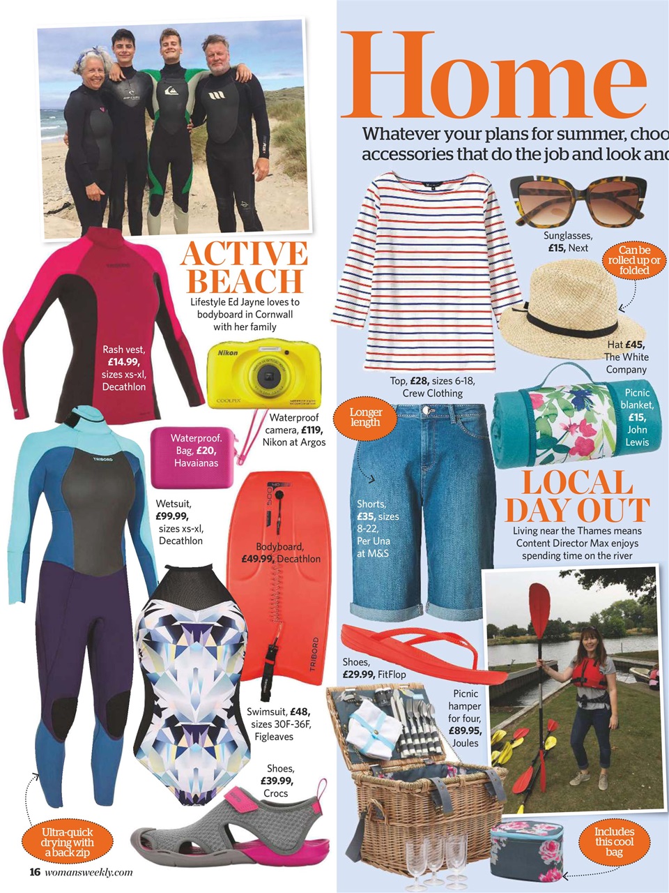 Woman's Weekly Preview Pages