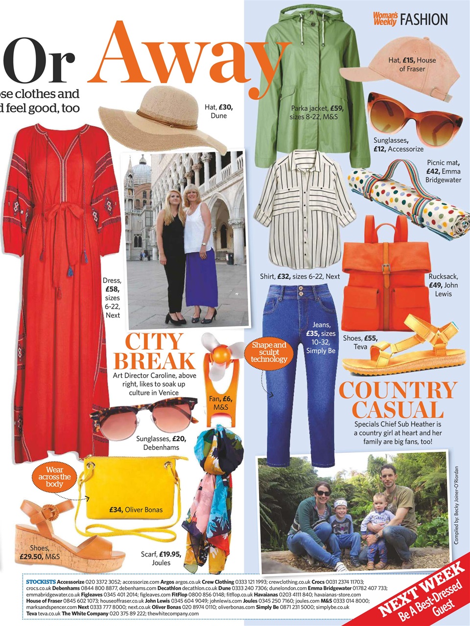 Woman's Weekly Preview Pages