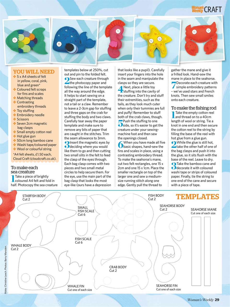 Woman's Weekly Preview Pages