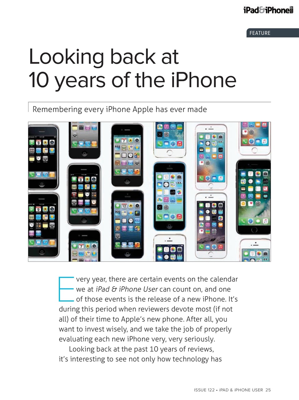 iPad and iPhone User Preview Pages