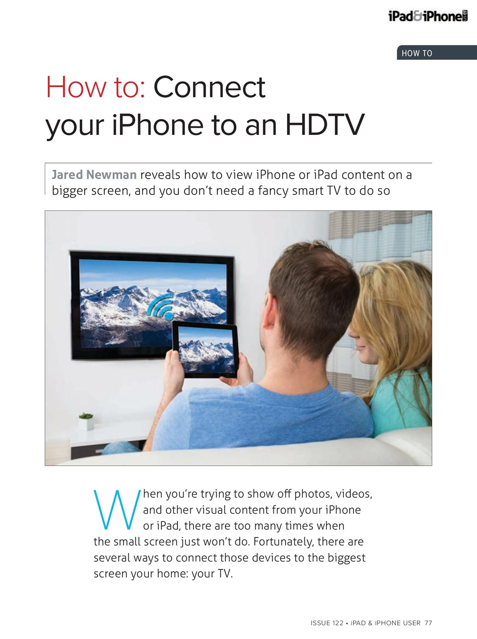 iPad and iPhone User Preview Pages