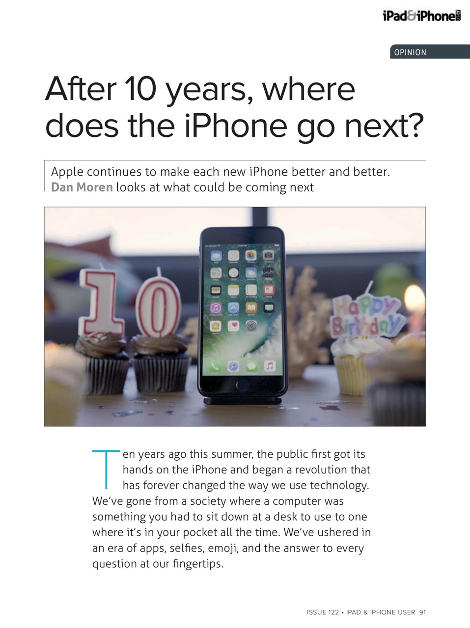 iPad and iPhone User Preview Pages