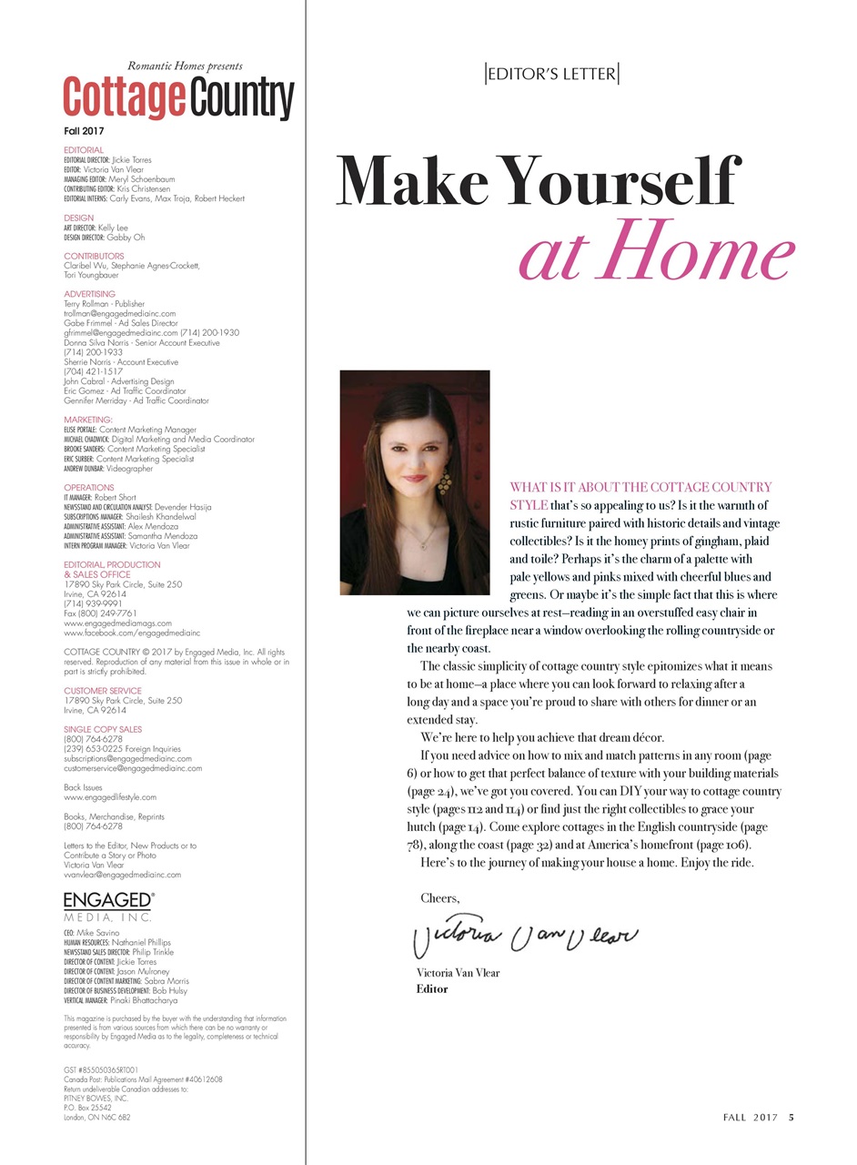 Romantic Homes Preview Pages