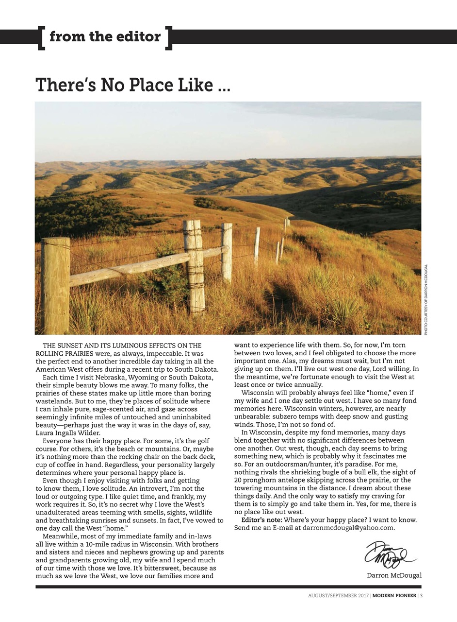 Modern Pioneer Preview Pages