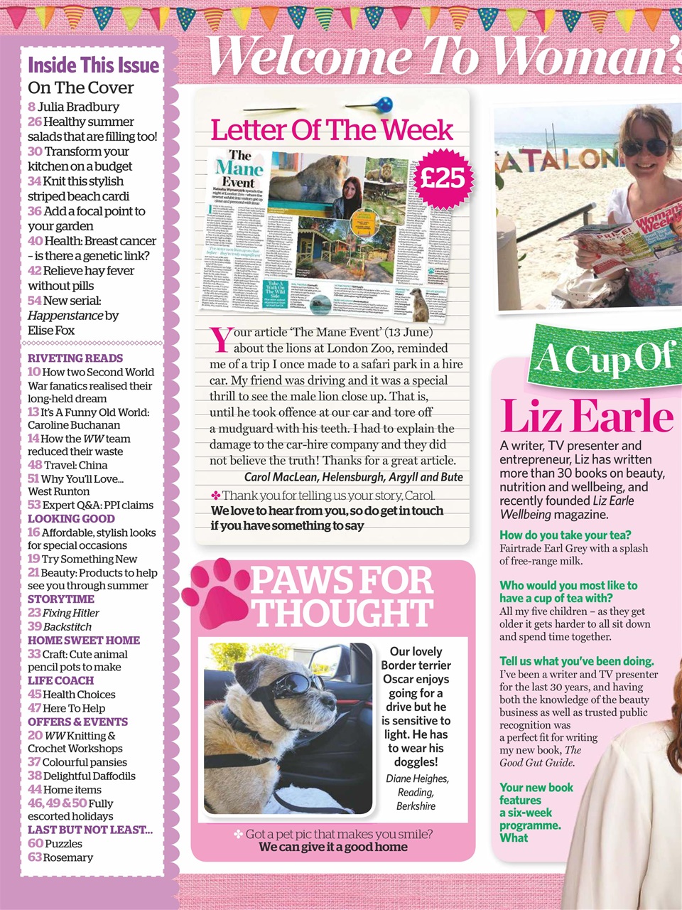 Woman's Weekly Preview Pages