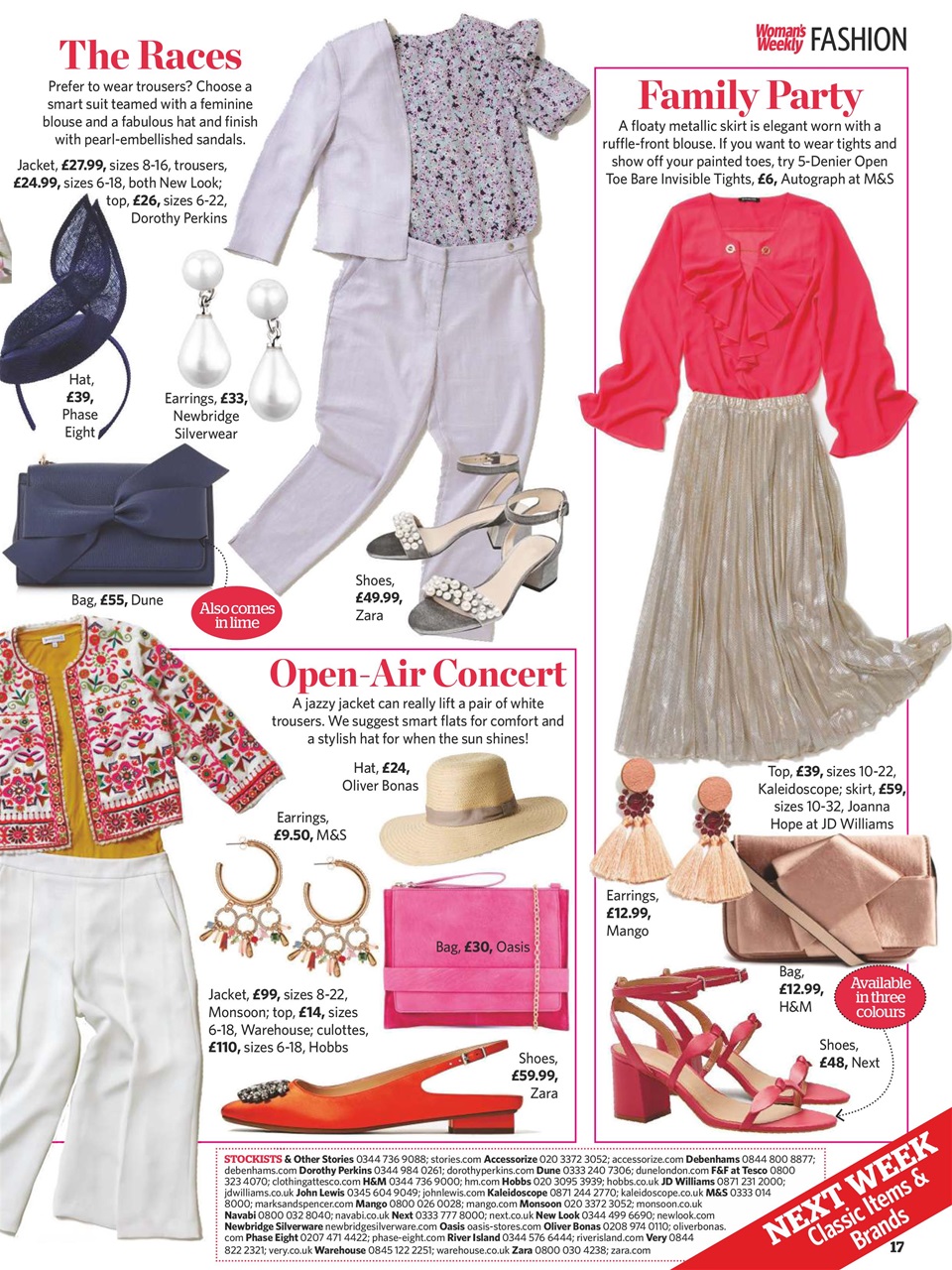 Woman's Weekly Preview Pages