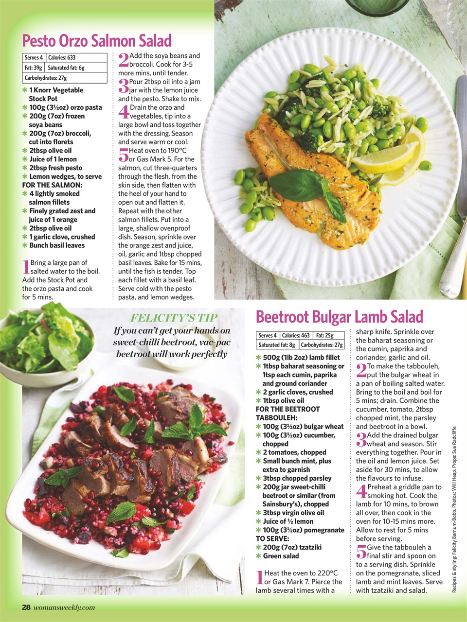 Woman's Weekly Preview Pages