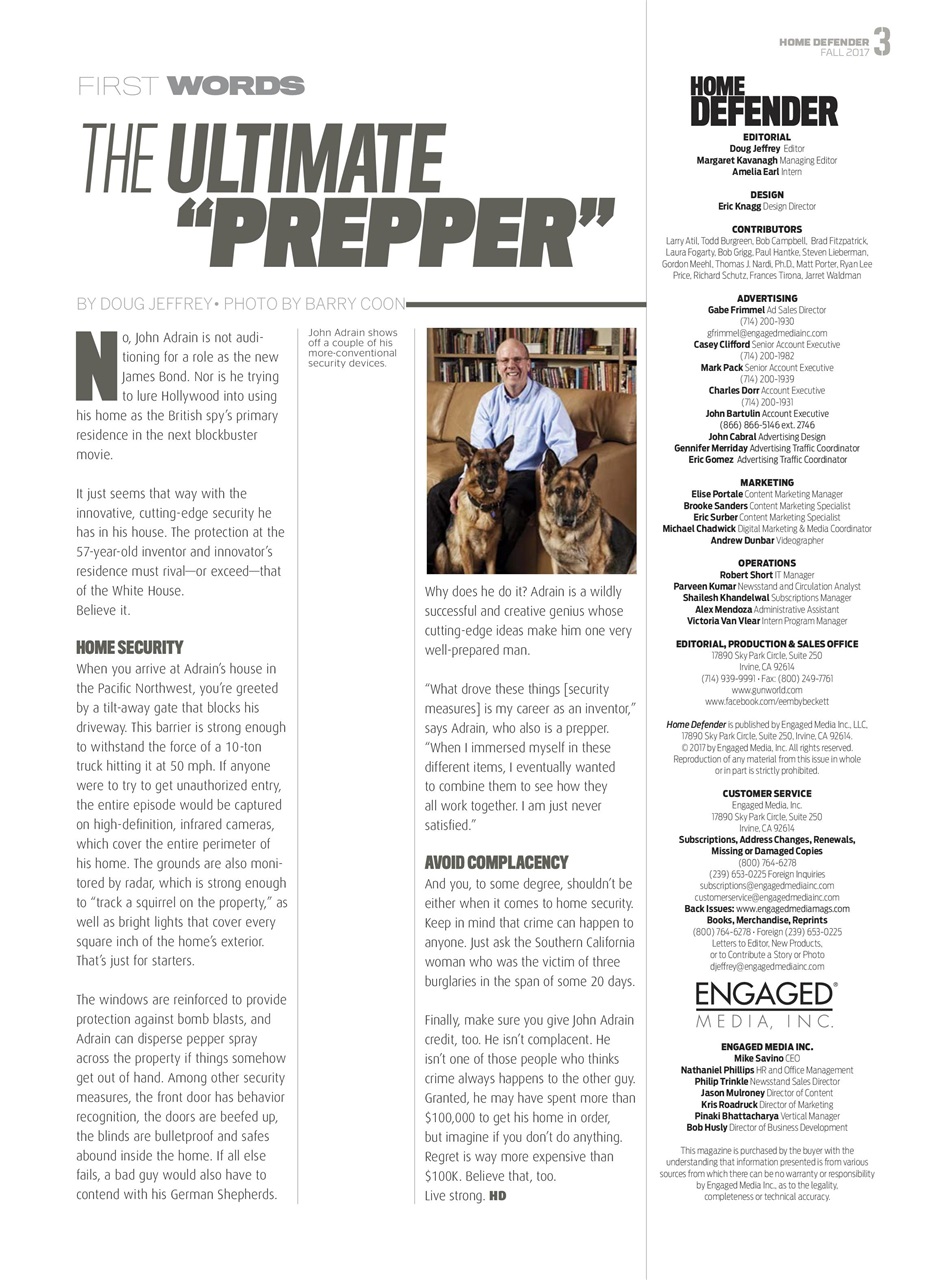 Home Defender Preview Pages