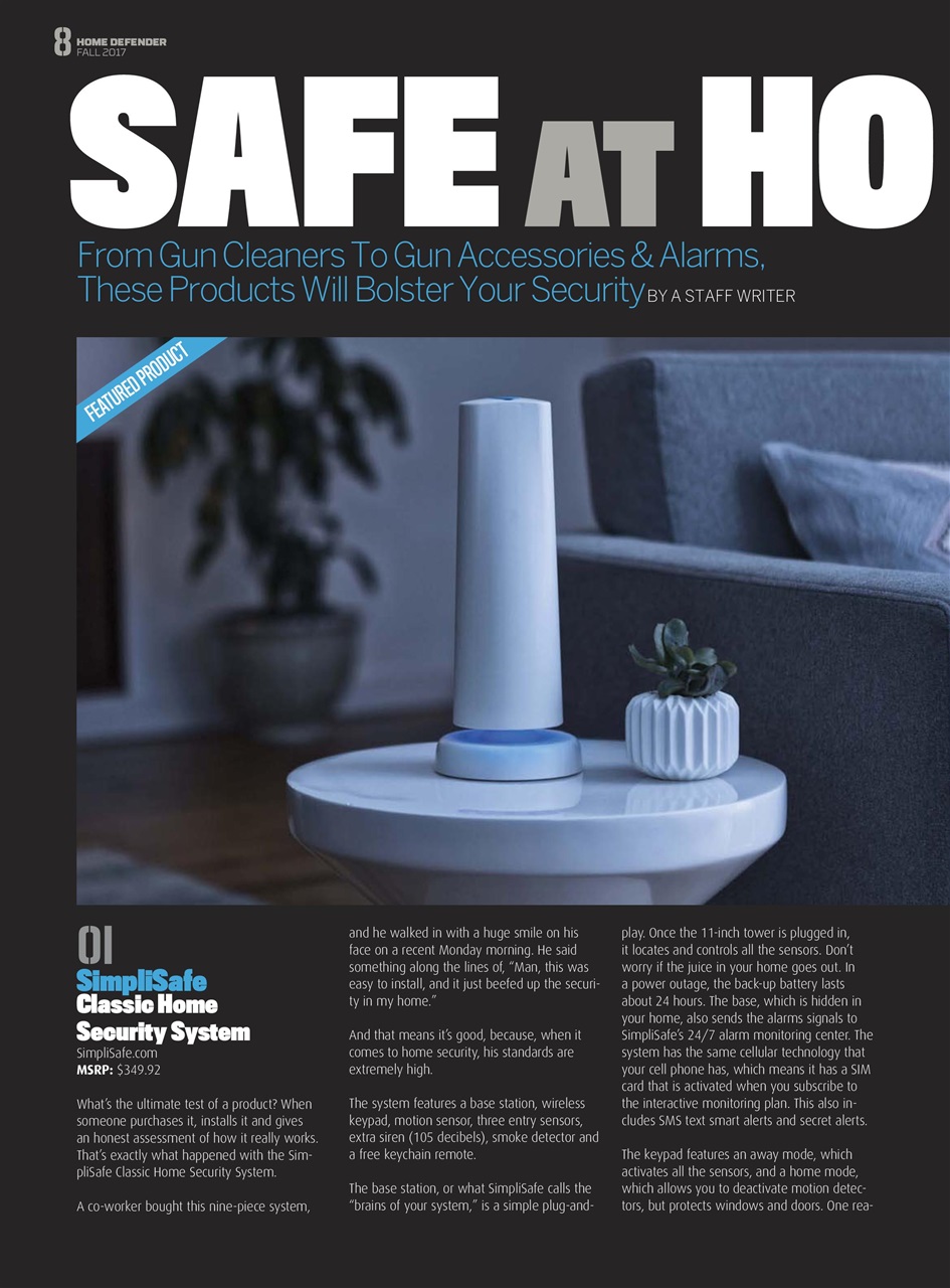 Home Defender Preview Pages