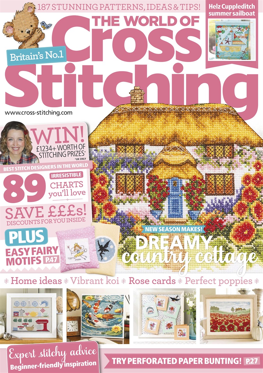 The World of Cross Stitching Preview Pages