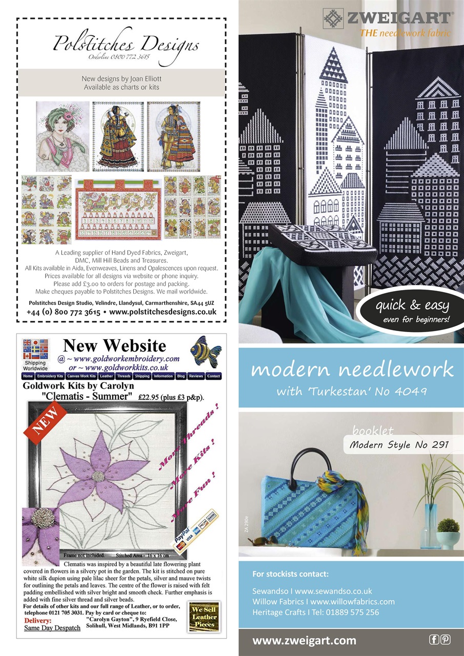 The World of Cross Stitching Preview Pages