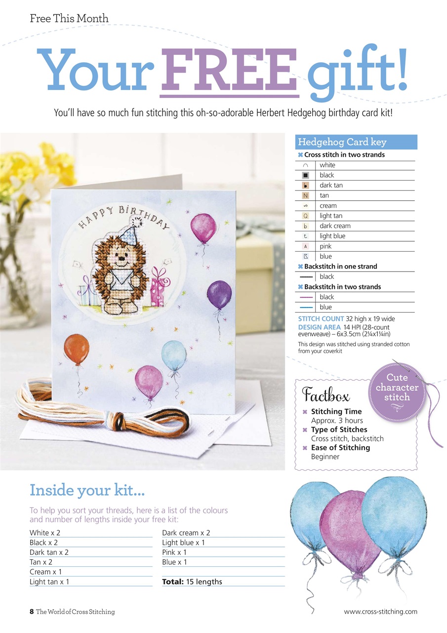 The World of Cross Stitching Preview Pages