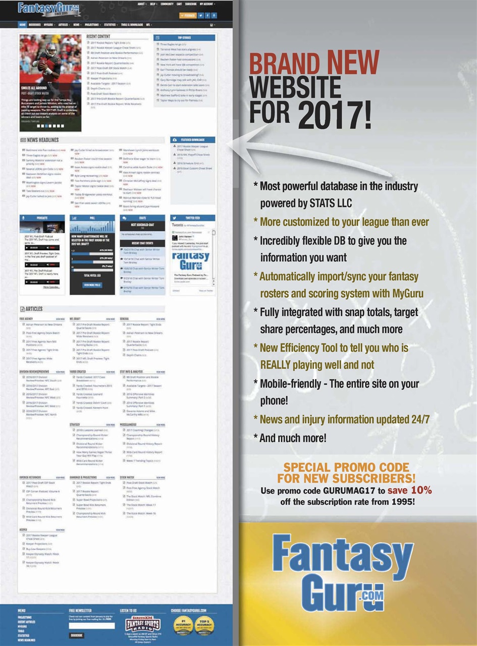 Engaged Sports Preview Pages