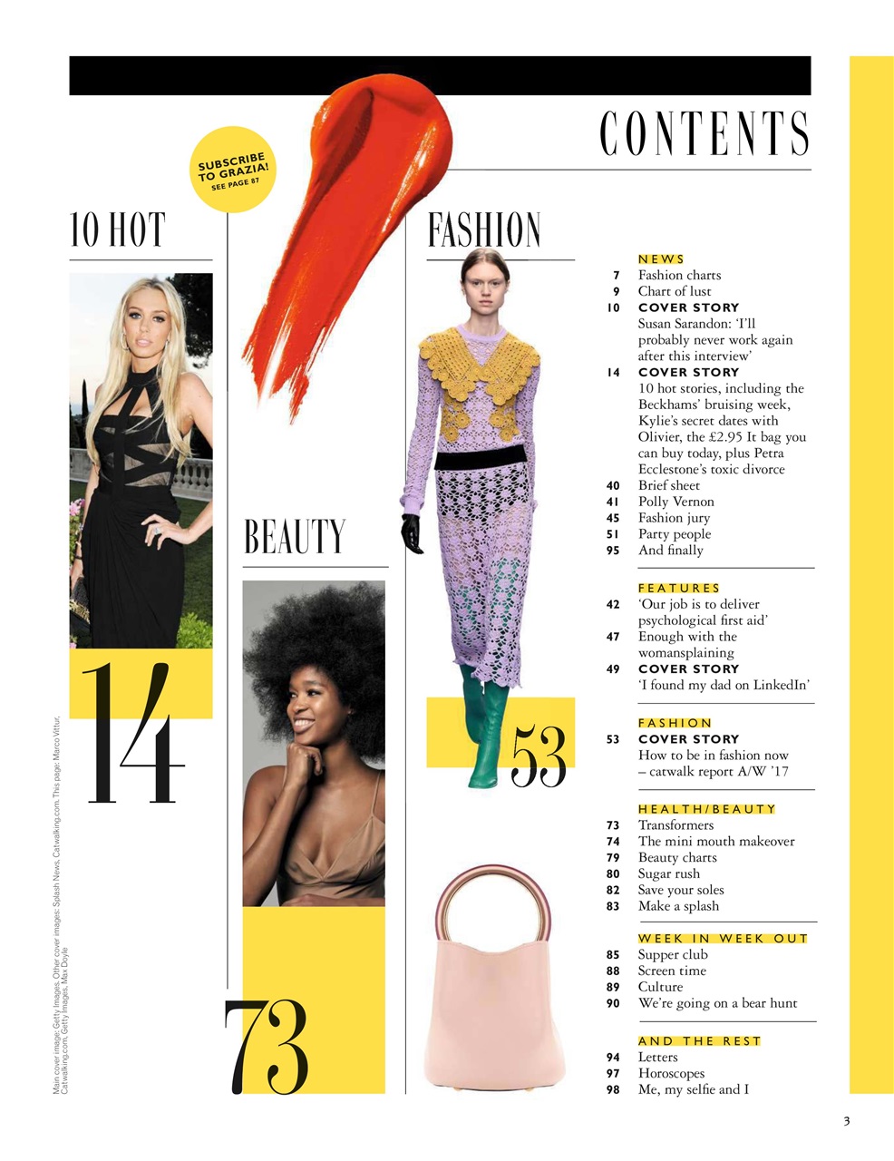 Grazia Preview Pages